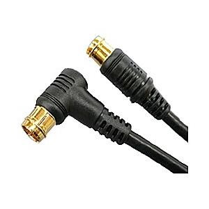 フジパーツ 1mアンテナケーブル（L型プラグ-ストレートプラグ）FP210