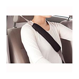 BONFORM 7444-26BK　シートベルトカバー　モードメッシュ　軽／普通車用　カラー：ブラッ...