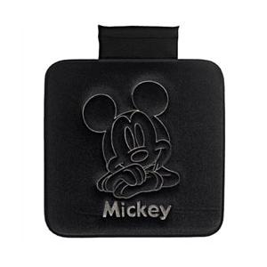 5590-02BK　シートクッション　ディズニー／ミッキー　ミッキープレスベロア　軽／普通車用　シン...