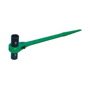 スティング 両ロングソケット・両口ラチェットレンチ（爪式）六角対辺：19×21　RN1921WL