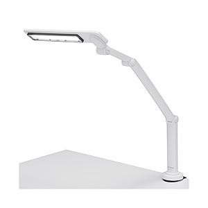 アイリスオーヤマ LEDデスクライト 701クランプタイプ  ホワイト LDL-701CL-W ［L...