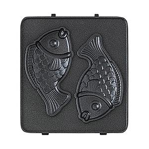 アイリスオーヤマ マルチサンドメーカー用たい焼きプレート シングルサイズ 【852】