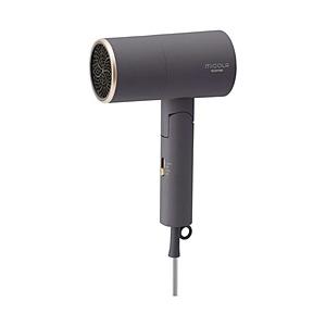 アイリスオーヤマ ヘアードライヤー イオンドライヤー 遠赤外線 micola（ミコラ） ダークグレー...