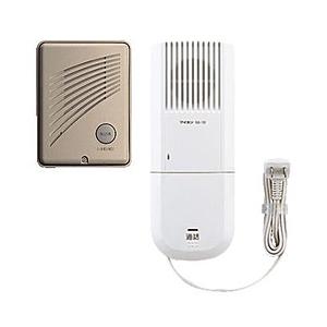 アイホン WAS-1Aセット　ハンズフリードアホン 1・1+1（玄関子機と親機のセット）