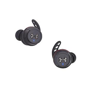 Under Armour True Wireless Flash ブラック UAJBLFLASHBLK【IPX7防水】【本体5時間再生】【片耳8g】【スポーツ向け】トゥルーワイヤレスイヤホン カナル型