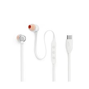 JBL(ジェービーエル) イヤホン カナル型 USB Type-C  ホワイト JBLT310CWH...