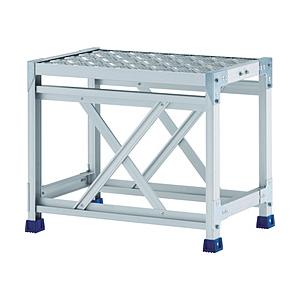 アルインコ 作業台（天板縞板タイプ）1段 CSBC146S