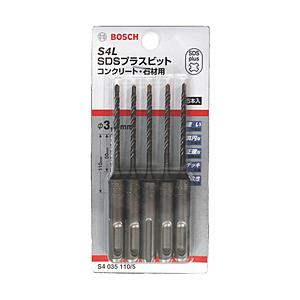 BOSCH SDSプラス　S4　5本入り　S40431105