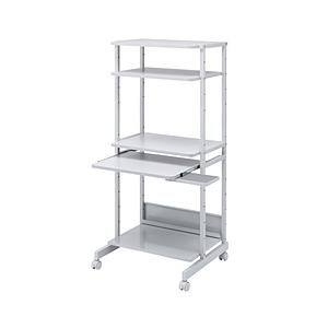 SANWA SUPPLY(サンワサプライ) パソコンラック [W650ｘD600ｘH1450mm] ...