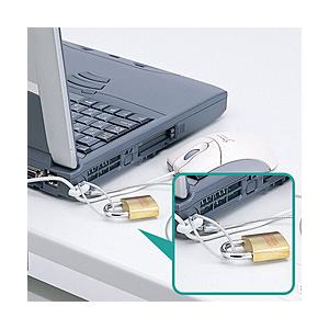 SANWA SUPPLY(サンワサプライ) SL-21K　パソコン＆マウスセキュリティ