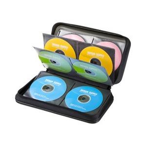 SANWA SUPPLY(サンワサプライ) FCD-WL96BK　DVD・CDセミハードケース 96枚収納・ブラック｜y-sofmap