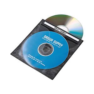 SANWA SUPPLY(サンワサプライ) CD／DVD用不織布ケース （両面2枚収納×100枚セッ...