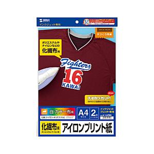 SANWA SUPPLY(サンワサプライ) JP-TPRTEN(アイロンプリント紙/A4サイズ/2シ...