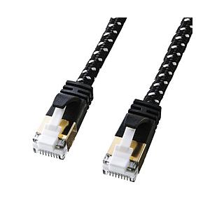 SANWA SUPPLY(サンワサプライ) KB-T7ME-03BKW カテゴリー7・10ギガビット...