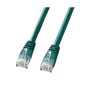 SANWA SUPPLY(サンワサプライ) KBT5T03GN　エンハンスドカテゴリ5単線LANケー...