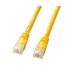 SANWA SUPPLY(サンワサプライ) KBT5T05YN　エンハンスドカテゴリ5単線LANケー...