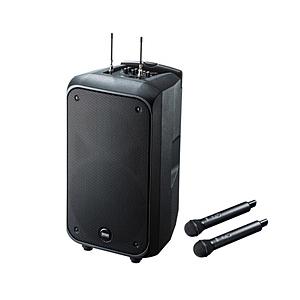 SANWA SUPPLY(サンワサプライ) ワイヤレスマイク付き拡声器スピーカー MM-SPAMP8...