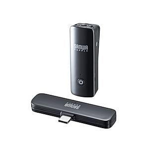 SANWA SUPPLY(サンワサプライ) MM-MCW01 ワイヤレスマイク（マイク1台） (Ch...