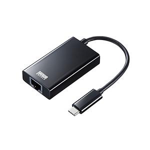 SANWA SUPPLY(サンワサプライ) LAN変換アダプタ [USB-C オス→メス LAN /...
