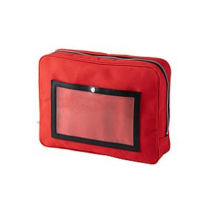 メールバッグ [W350ｘD75ｘH250mm] 帆布 メールポーチ 8号帆布 撥水 防犯 鍵対応 ...