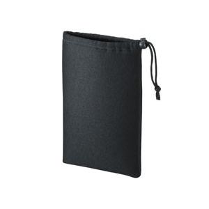 SANWA SUPPLY(サンワサプライ) マルチクッションケース（巾着タイプ・ブラック） IN-C...