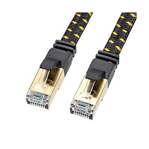 SANWA SUPPLY(サンワサプライ) KB-T8MEFL-05BK LANケーブル  ブラック...