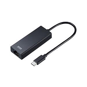 SANWA SUPPLY(サンワサプライ) LAN変換アダプタ [USB-C オス→メス LAN] ...