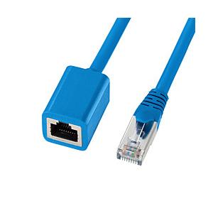 SANWA SUPPLY(サンワサプライ) 延長LANケーブル  ブルー KB-STP6EX-10B...