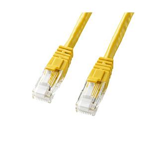 SANWA SUPPLY(サンワサプライ) LANケーブル  イエロー KB-T6TS-20YN ［...