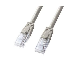 SANWA SUPPLY(サンワサプライ) LANケーブル  ライトグレー KB-T6TS-40N ...