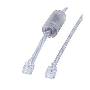 SANWA SUPPLY(サンワサプライ) コア付シールドツイストモジュラーケーブル