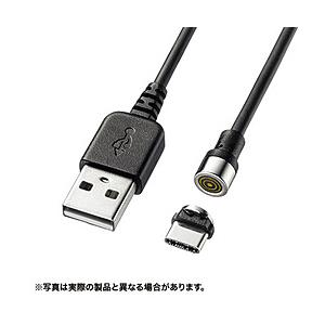 SANWA SUPPLY(サンワサプライ) Magnet脱着式USB Type-Cケーブル(データ＆...