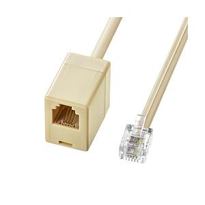 SANWA SUPPLY(サンワサプライ) 電話延長ケーブル TEL-EX8-5K2