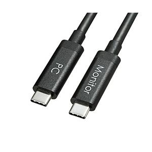 SANWA SUPPLY(サンワサプライ) USB-C ⇔ USB-Cケーブル [映像 /充電 /転...