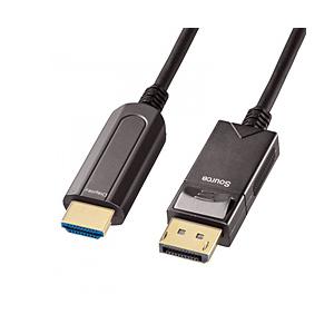 SANWA SUPPLY(サンワサプライ) 映像変換 光ファイバーケーブル   KC-DPHDFB1...