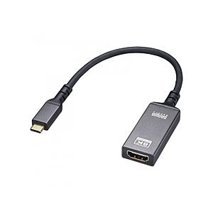 SANWA SUPPLY(サンワサプライ) 映像変換アダプタ [USB-C オス→メス HDMI] ...