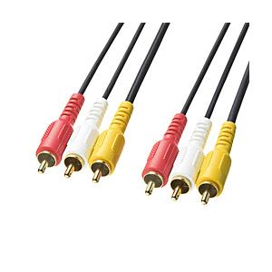 SANWA SUPPLY(サンワサプライ) 1.8m ビデオケーブル   KM-V9-18K3 ［ピ...