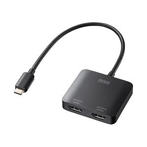 SANWA SUPPLY(サンワサプライ) 映像変換アダプタ [USB-C オス→メス HDMIｘ2...
