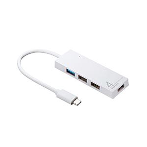 SANWA SUPPLY(サンワサプライ) USB3TCH7W　USB Type C　コンボハブ（4...