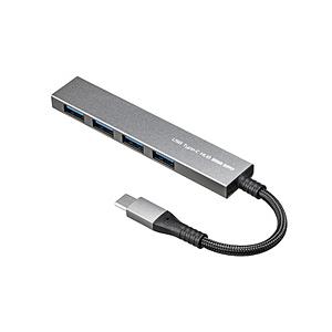 USB-S3TCH25MS USB-C → USB-A 変換ハブ (Chrome/iPadOS/Ma...