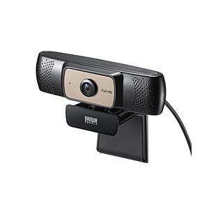 SANWA SUPPLY(サンワサプライ) ウェブカメラ USB-A接続 耐高温(Chrome/Ma...