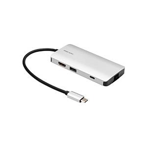 ［USB-C オス→メス カードスロットｘ2 / HDMI / LAN / USB-Aｘ3 / US...