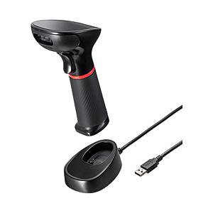 SANWA SUPPLY(サンワサプライ) バーコードリーダー [2.4GHzワイヤレス /2次元・...