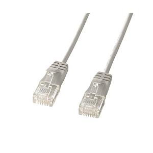 SANWA SUPPLY(サンワサプライ) KB-SL6-02(カテゴリ6 ストレート 極細LANケ...