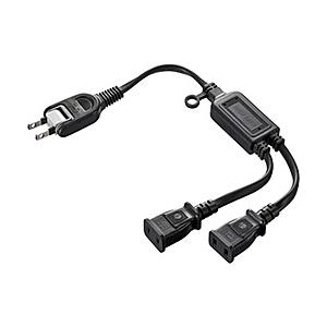SANWA SUPPLY(サンワサプライ) TAP-EX2BKN　ACアダプタ専用電源延長コード（2...