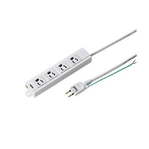 SANWA SUPPLY(サンワサプライ) TAP-MG341N2PN1 電源タップ （3ピン式・4...