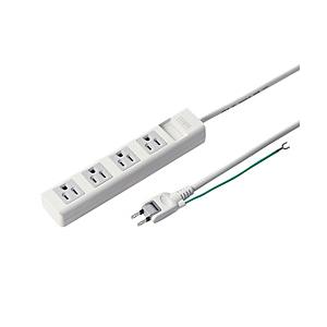 SANWA SUPPLY(サンワサプライ) 電源タップ（3ピン式・4個口・5m） TAP-N3450...