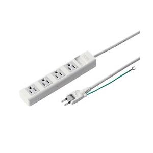 SANWA SUPPLY(サンワサプライ) 電源タップ マグネット付き（3ピン式・4個口・5m） T...
