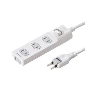 SANWA SUPPLY(サンワサプライ) 火災予防安全タップ スイッチ付き（4個口・3m） TAP...