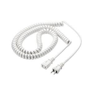 SANWA SUPPLY(サンワサプライ) カール電源延長コード TAP-EXC3